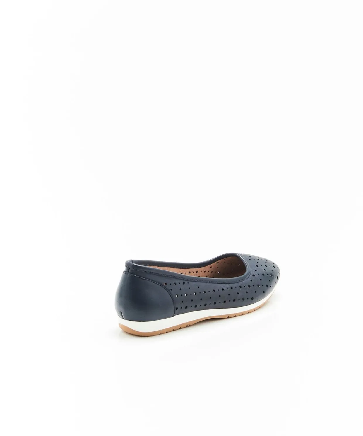 Ballerines Climatyl dessus cuir perforé
