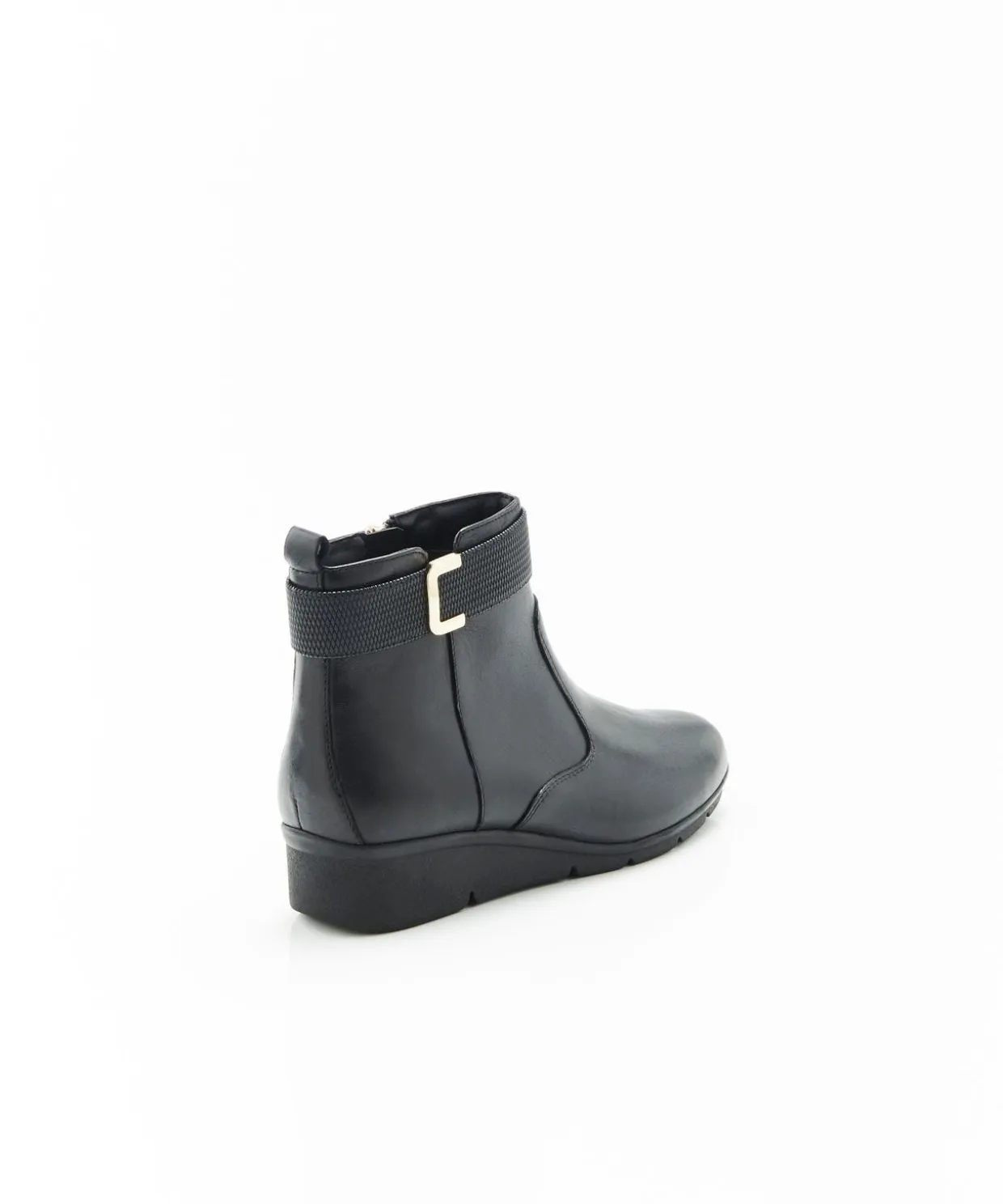 Boots compensés à boucle Amortyl