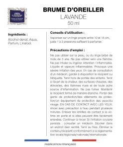 Brume d'oreiller Le Chatelard