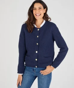 Cardigan uni ou rayé