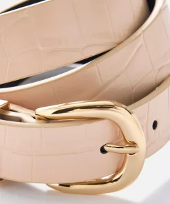 Ceinture embossée motif animalier