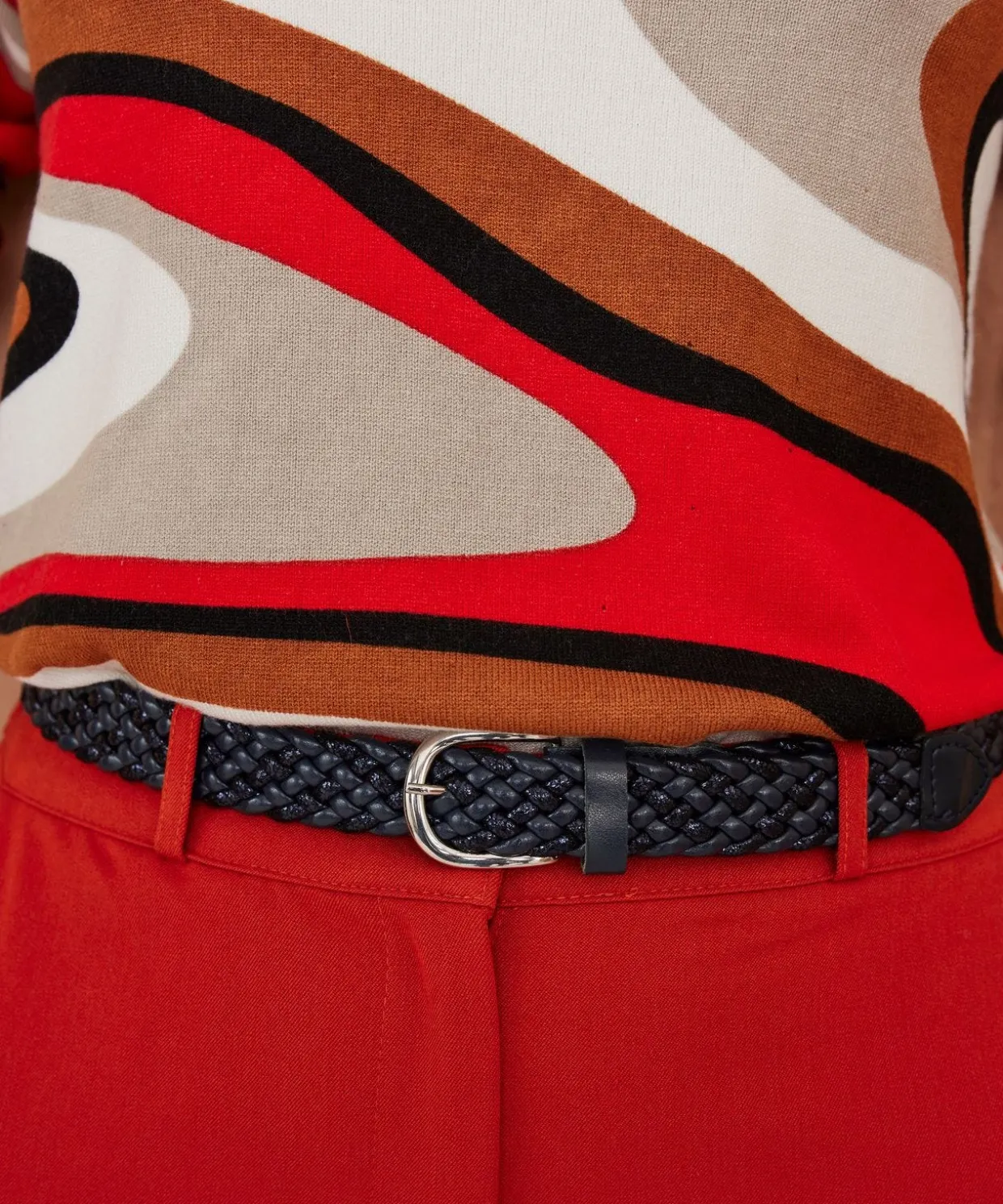 Ceinture tressée