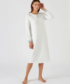 Chemise de nuit Thermolactyl en maille interlock