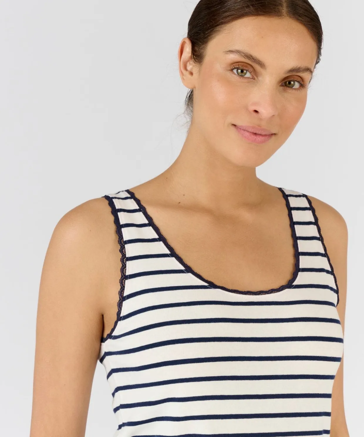 Débardeur Essential maille jersey extensible