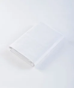 Drap plat en percale pur coton