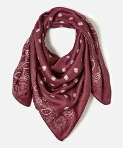 Foulard imprimé graphique
