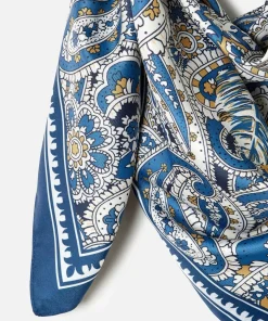 Foulard réversible imprimé cachemire