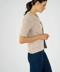 Gilet-boléro jeu de maille