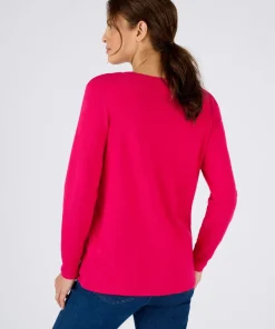 Gilet boutonné manches longues