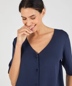 Gilet maille élégant