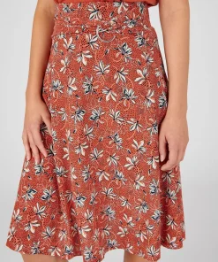 Jupe ceinture à boucle
