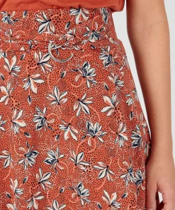Jupe ceinture à boucle