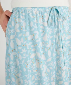 Jupe maille crêpe stretch