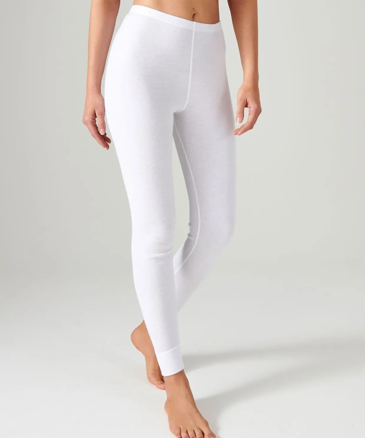 Legging long fine côte Thermolactyl