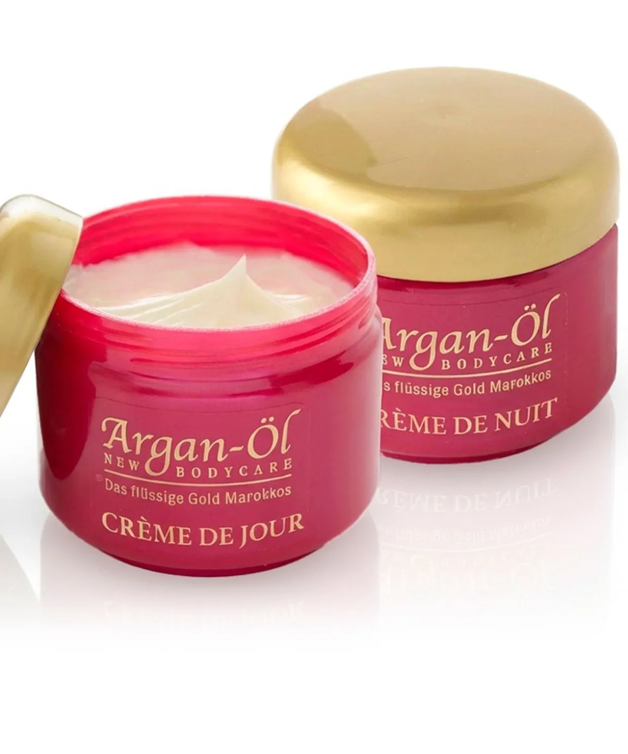 Lot crème de jour + crème de nuit à l'huile d'argan