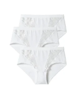 Lot de 3 culottes coton stretch