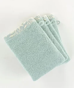 Lot de 4 gants de toilette Olivia
