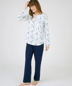 Lot de 2 pyjamas maille jersey pur coton peigné