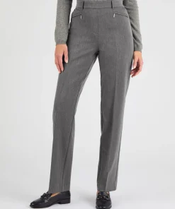 Pantalon droit classique enfilable