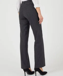 Pantalon large mélange laine bi-stretch 2 statures