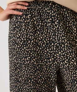 Pantalon 7/8ème plissé permanent