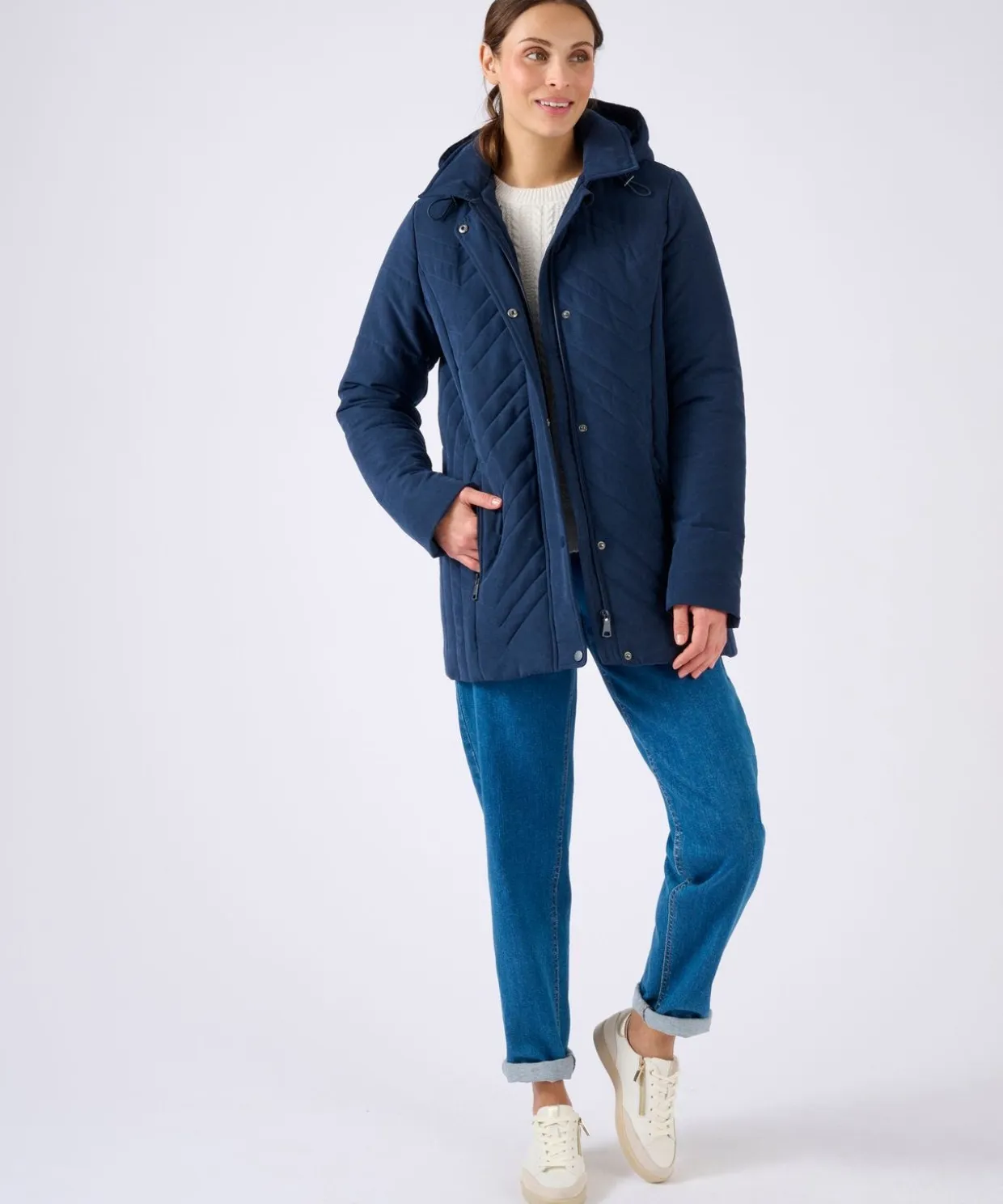 Parka matelassage fantaisie