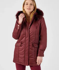 Parka Thermolactyl à piqûres fantaisie