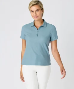 Polo maille piquée