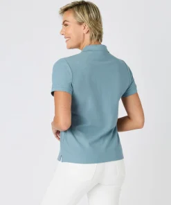 Polo maille piquée