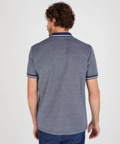 Polo manches courtes en maille piquée
