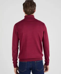 Pull classique col roulé