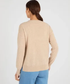 Pull col rond pur cachemire