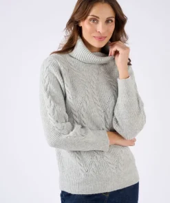Pull col roulé torsadé Thermolactyl