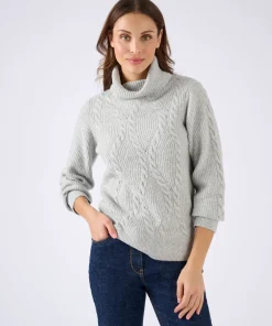 Pull col roulé torsadé Thermolactyl