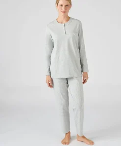 Pyjama maille jersey coton peigné