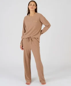 Pyjama Thermolactyl en maille côtelée