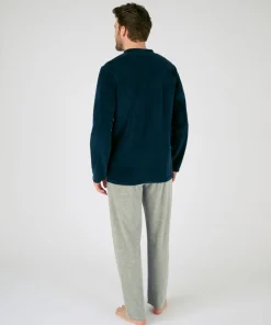 Pyjama velours coton mélangé