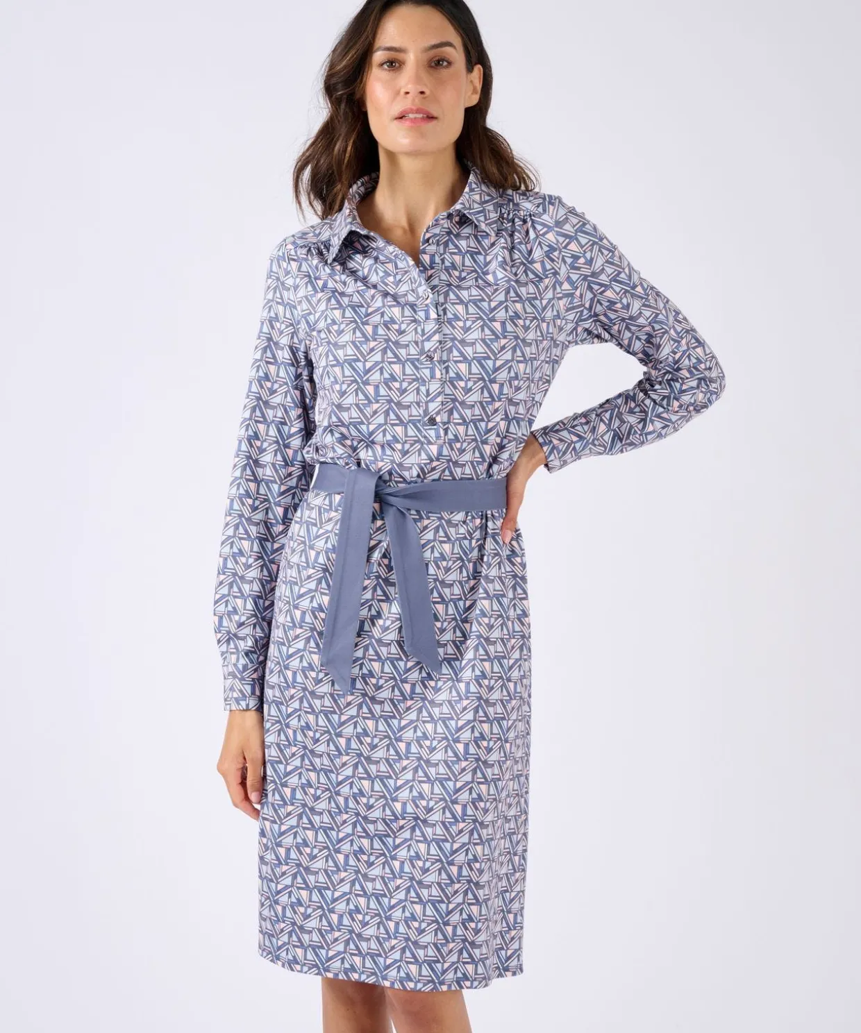 Robe maille chaude