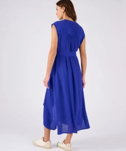 Robe tissu créponné pure viscose