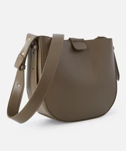 Sac forme besace et sa pochette amovible