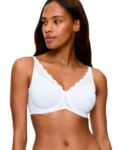 Soutien-gorge à armatures maille et dentelle Amourette de Triumph