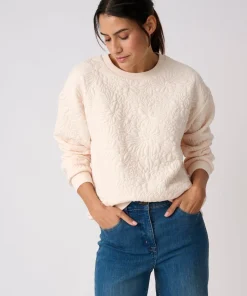 Sweat maille jacquard