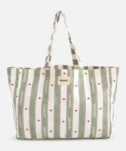 Tote bag rayé Damart
