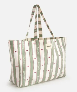 Tote bag rayé Damart