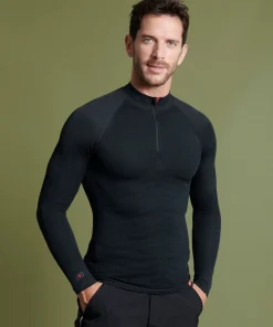 T-shirt col zippé Energy Thermolactyl 5 homme