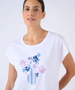 T-shirt de pyjama en pur coton