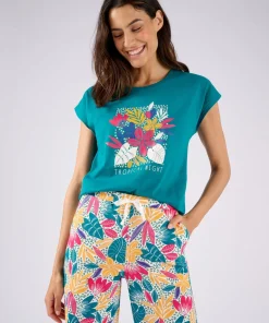 T-shirt de pyjama en pur coton