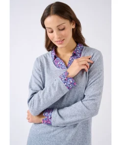 T-shirt effet 2 en 1 maille chaude