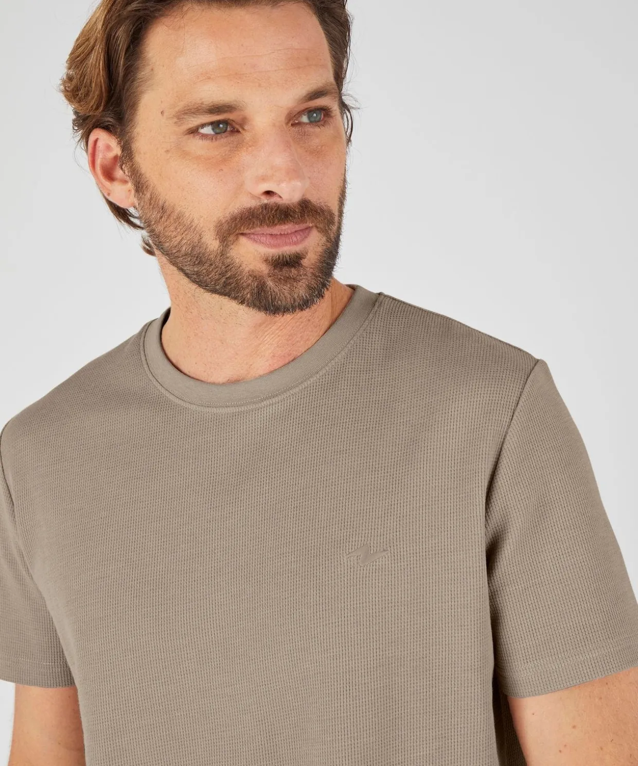 T-shirt Essential en maille gaufrée