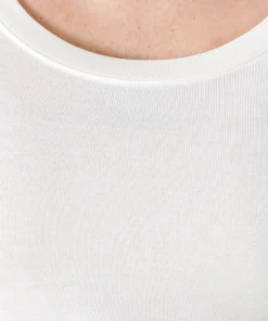 T-shirt fine côte Thermolactyl Sensitive, encolure dégagée